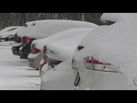 Unexpected Snow Storm Hits Portage County