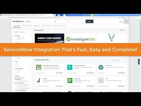 dcTrack 7.0 ServiceNow Integration