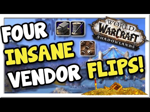 *NERFED* Four CRAZY Vendor Shuffles! | Shadowlands | WoW Gold Making Guide
