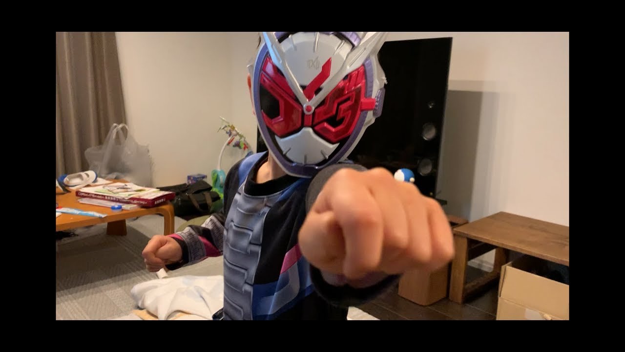 【4歳の男の子】仮面ライダージオウに変身だ！ジクウドライバーカッコいい！