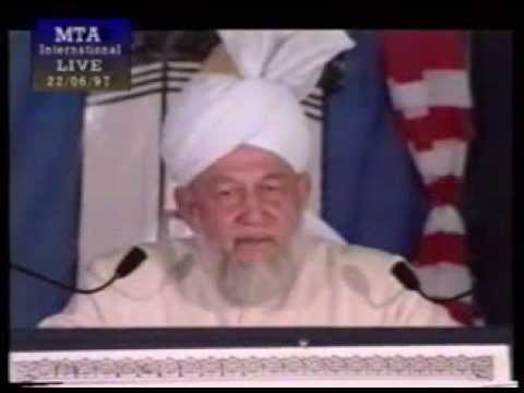 Address to Jalsa Salana America, 22 June 1997