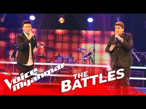 Jason Ace vs. Mark Jason: "All Of Me" - The Battles - The Voice Myanmar 2018