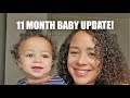 11 Month Old Baby Update Funny Baby Likes Sneaking Up On Big Brother