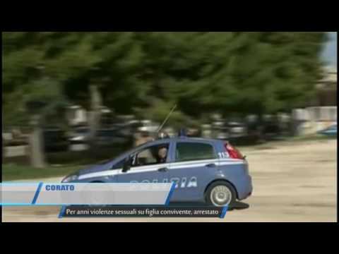 Corato Per anni violenze sessuali su figlia convivente arrestato TG Teleregione 21 06 2017