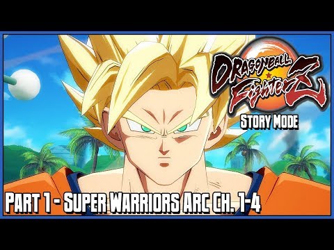Dragon Ball FighterZ Story Mode - Part 1: Super Warriors Arc Ch. 1-4