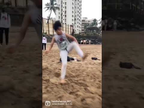 Tejashvi sharma stunts video 