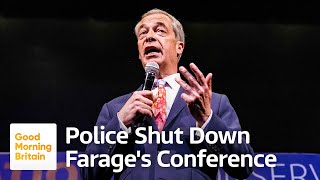 Nigel Farage Criticises Cancel Culture in Belgium After Police Shut Down Conference