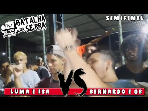LUMA E ISA VS BERNARDO E GB - SEMIFINAL - BATALHA SERRA VS BJ - 2020 NOVA FRIBURGO