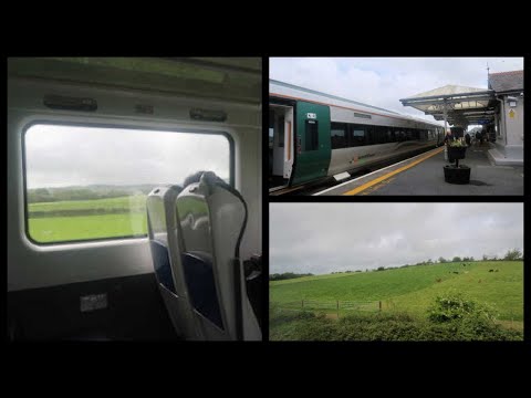 Irish Countryside Train Journey | Gorey To Wexford Town