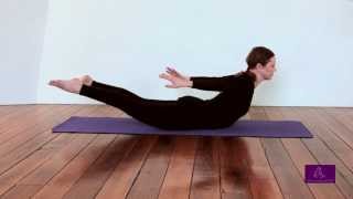 Naukasana - the boat pose