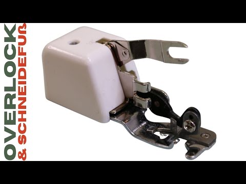 Nähen mit dem Overlock- & Schneide-Nähfuß