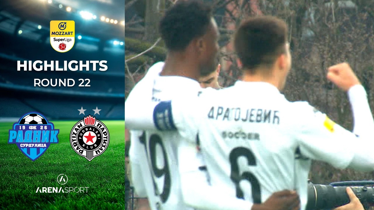FK Radnik Surdulica vs FK Partizan Highlights