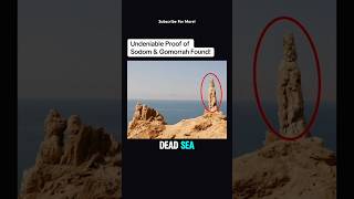 Proof God Turned LOTS WIFE Into A Pillar Of Salt⁉️😳😱🤯#shorts #jesus #god #faith #biblical