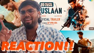 Ruslaan Official Trailer | REACTION!! |Aayush Sharma, Jagapathi Babu, Sushrii | Karan B | Radhamohan