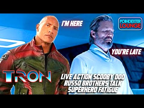 FLYNN LIVES! TRON ARES UPDATE - THE ROCK IS LATE! - Live Scooby, SUPERHERO FATIGUE