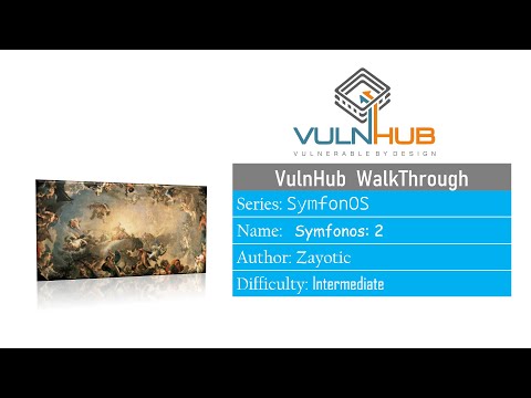 SymfonOS 2 || VulnHub Walkthrough