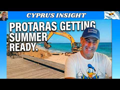 PROTARAS BEACHES GETTING SUMMER READY FOR YOU!!