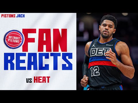 Fan Reacts | Pistons vs Heat | Game 12