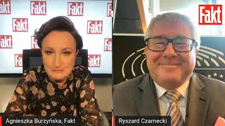 Ryszard Czarnecki wyznaje w Fakcie, jak wiele pieniędzy musiał zwrócić Parlamentowi Europejskiemu.