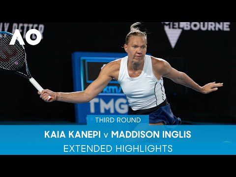 Kaia Kanepi v Maddison Inglis Highlights (3R) | Australian Open 2022