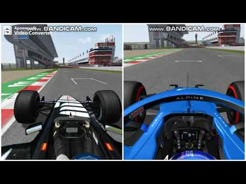 [rFactor] 2001 Minardi vs 2021 Alpine - Fernando Alonso Comparison