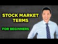 Stock Market Terminology Explained For Beginners