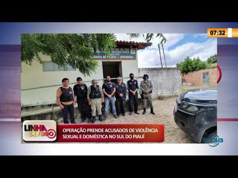 Operacão prende acusados de violeÌ‚ncia sexual e domeÌstica no sul do PiauiÌ (22 05 20)