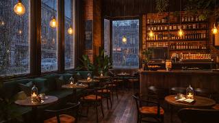 Rainy Café Jazz | 3 Hours to Stay Focused