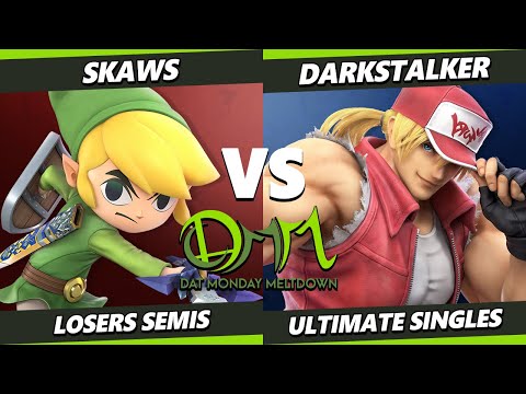 DAT MM 297 Losers Semis - Skaws (Toon Link) Vs. Darkstalker (Terry) Smash Ultimate - SSBU