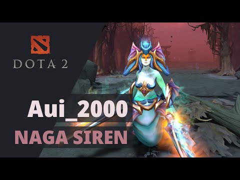 Aui_2000 (Rank 100) plays Naga Siren Dota 2 Full Gameplay