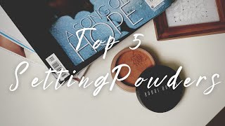 Top 5 Setting Powders | Makeup Essentials | Priyanka Wycliffe