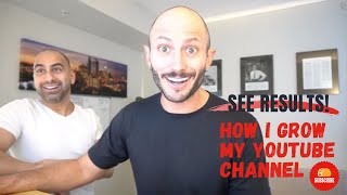 How I grow my YouTube channel (see results!)