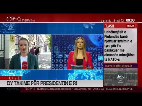 Edicioni informativ - 13 Maj 2022 - Ora 09:00 - Ora News