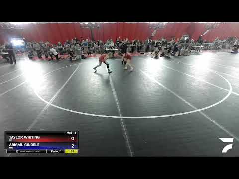 106 Lbs Round 5 - Taylor Whiting, WI Vs Abigail Gindele, MN 506f