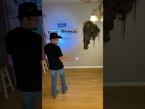 Cowboy Hustle Live Line Dance Lesson by Eric Dodge tutorial