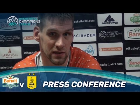 Banvit v Aris - Press Conference - Basketball Champions League