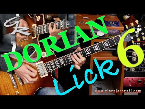 #Guitar #Licks - #Dorian Lick 6 | Modes for Guitar | Giorgio Rovati