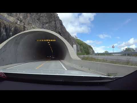 Lofoten from Å past Svolvær in 38 minutes