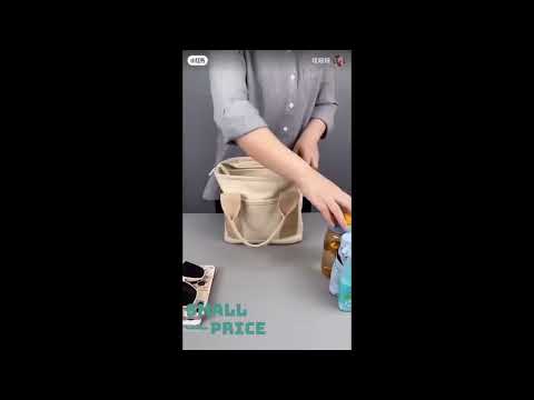 Сумка-шопер из канваса с регулируемым плечевым ремнем DailyTote, черная - фото 1 - id-p3118879932