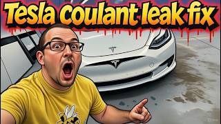 Tesla Coolant Leak Fix - Model S - DIY Four-Way Valve Replacement (Save $900!)