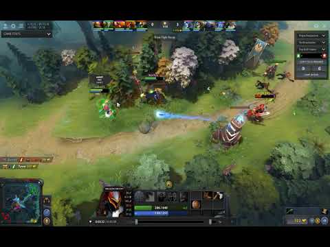 Slark - Crazy blind pounce kill