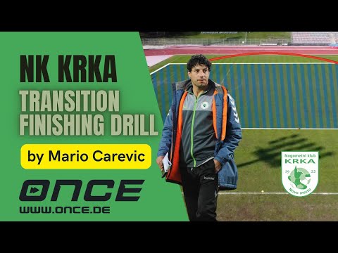 NK Krka - transition finishing drill by Mario Carevic