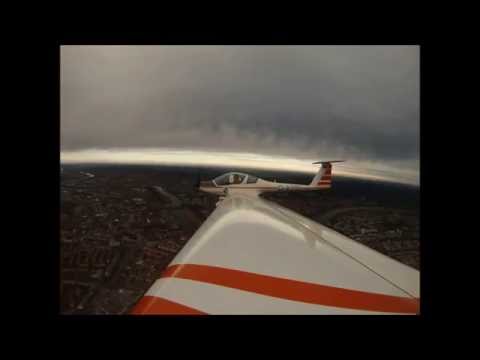 Zeitraffer Dresden Überflug