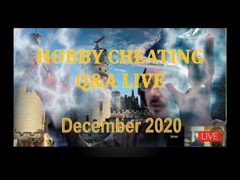 Hobby Cheating Q&A Live - End of 2020