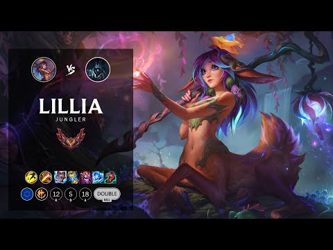 Lillia Jungle vs Karthus - EUW Grandmaster Patch 12.12