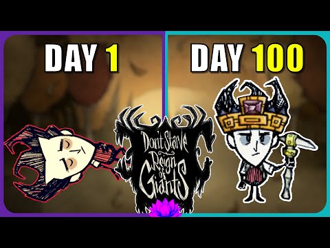 Can You Survive 100 DAYS in DON'T STARVE Reign of Giants? (OLD)