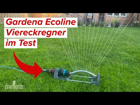 Aus alt mach neu: Der Gardena Ecoline Viereckregner im Praxistest