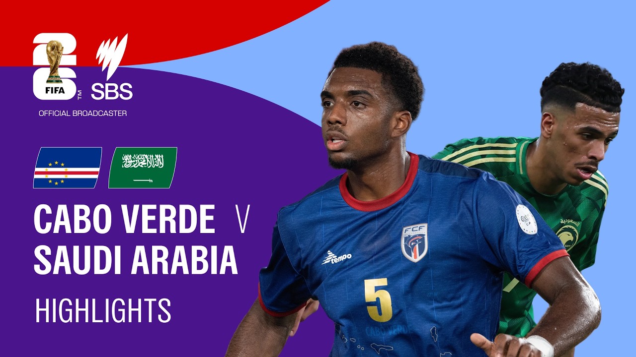 Cabo Verde v Saudi Arabia: FIFA World Cup 2026 Highlights Group H