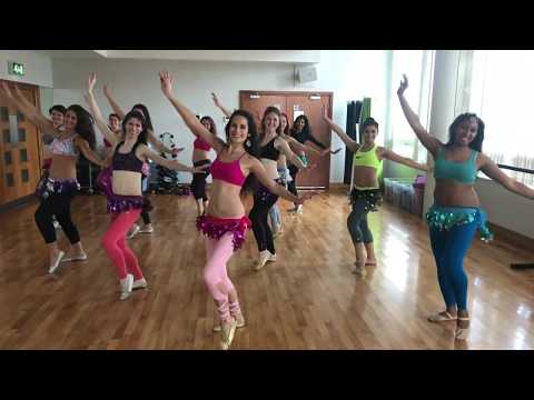 Youm Wara Youm by Samira Said & Cheb Mami (belly dance class practice)