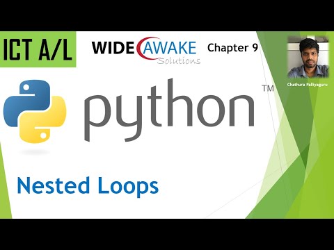 Ict Al Python Nested Loops Multiplication Table